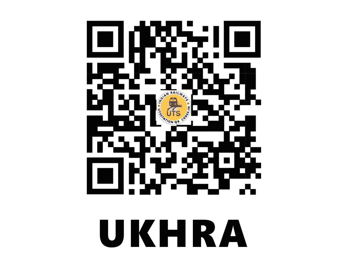 UTS QR Code for UKHRA - UKA - ER (WEST BENGAL)
